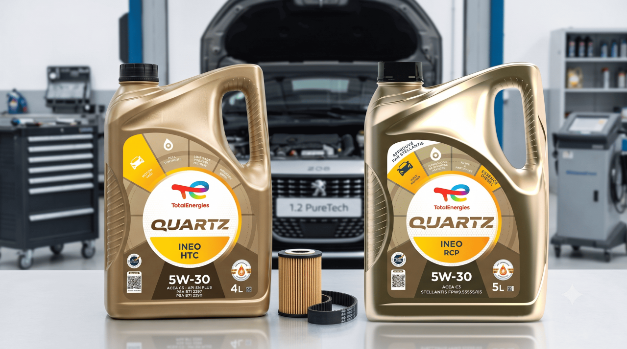 1.2 PureTech Motor Yağı Neden Güncellendi? Total Quartz Ineo HTC ve RCP Farkı