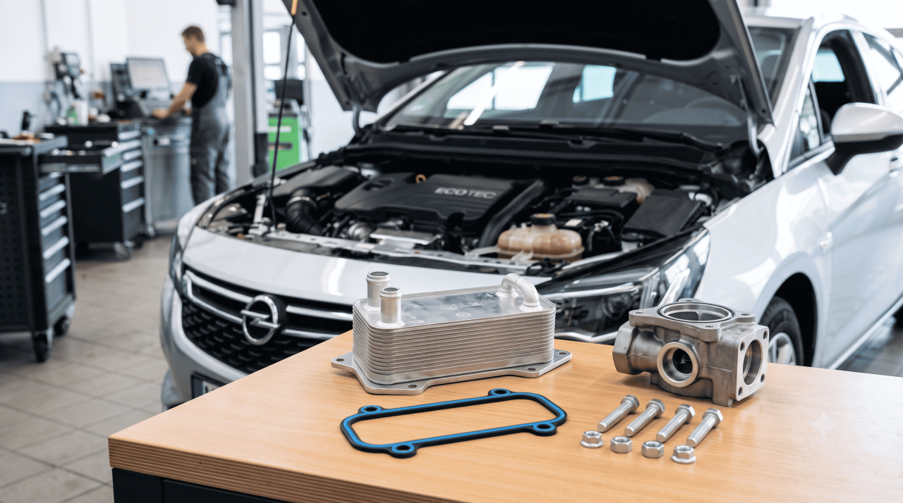Opel Yağ Soğutucu Arızası: Suya Yağ Karışması ve Doğru Parça Seçimi