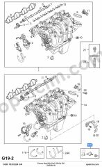 Opel Zafira B Emme Manifolt Geri Dönüş Kiti GM 5850185