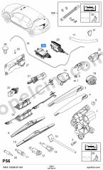 Opel Astra H Yakıt Depo Kilit Motoru GM 6207146