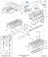 Opel Captiva Motor Havalandırma Hortumu YILPAR 4817562 96989978