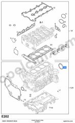 Opel Astra F Arka Krank Keçesi BGA 614840