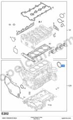 Opel Vectra A Arka Krank Keçesi BGA 614840