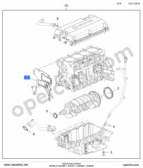 Opel Astra H Yağ Pompa Contası 1.6 Ecotec (A16XER) GM 5638611