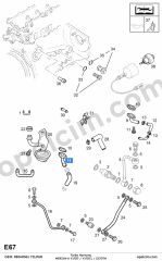 Opel Meriva A Turbo Hortumu (Y17DT Z17DTH Y17DTL) YILPAR 5860034