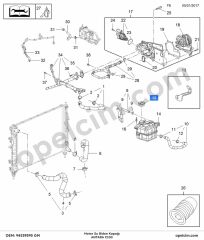 Opel Antara C100 Motor Su Bidon Kapağı CAPTIVA GM 4808192
