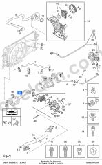 Opel Astra H Radyatör Üst Hortumu 1.6 Ecotec (Z16XEP Z16XE1) YILPAR 1337714