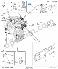 Opel Corsa D Oksien Sensörü 1.3 CDTI (A13DTE) BOSCH 855612