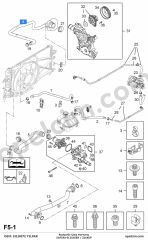 Opel Zafira B Radyatör Çıkış Hortumu 1.6 Ecotec (Z16XEP Z16XER) YILPAR 1337715