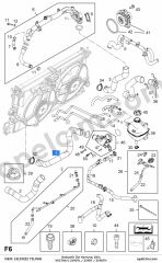 Opel Vectra C Radyatör Üst Hortumu Giriş (Z19DTL Z19DTH Z19DT) YILPAR 6336095