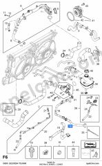 Opel Vectra C Yedek Su Depo Hortumu 1.9 CDTI (Z19DTL Z19DT) YILPAR 1337690