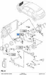 Opel Astra H Yedek Su Depo Hortumu 1.3 CDTI (Z13DTH) YILPAR 1337743