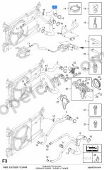 Opel Corsa D Radyatör Üst Hortum (Z12XEP Z14XEP Z10XEP) YILPAR 1337808