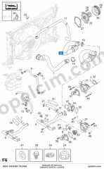 Opel Corsa D Radyatör Alt Hortumu 1.7 CDTI (Z17DTR A17DTS) YILPAR 6336133