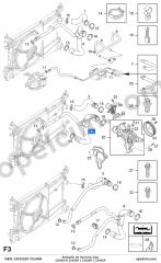 Opel Corsa D Radyatör Alt Hortumu Çıkış (Z12XEP Z14XEP Z10XEP) YILPAR 6336136