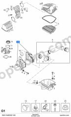 Opel Antara C100 Resenatör CAPTIVA GM 4809371