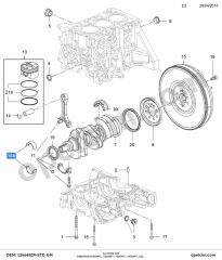 Opel Insignia B Kol Yatak Std GM 622294