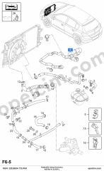 Opel Astra H Radyatör Çıkış Hortumu 1.7 CDTI (Z17DTL) YILPAR 1337785