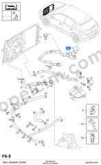 Opel Astra H Alt Hortum 1.7 CDTI (Z17DTH) YILPAR 1337786