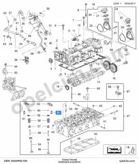 Opel Insignia B Subap İteceği (B16DTH) GM 640049
