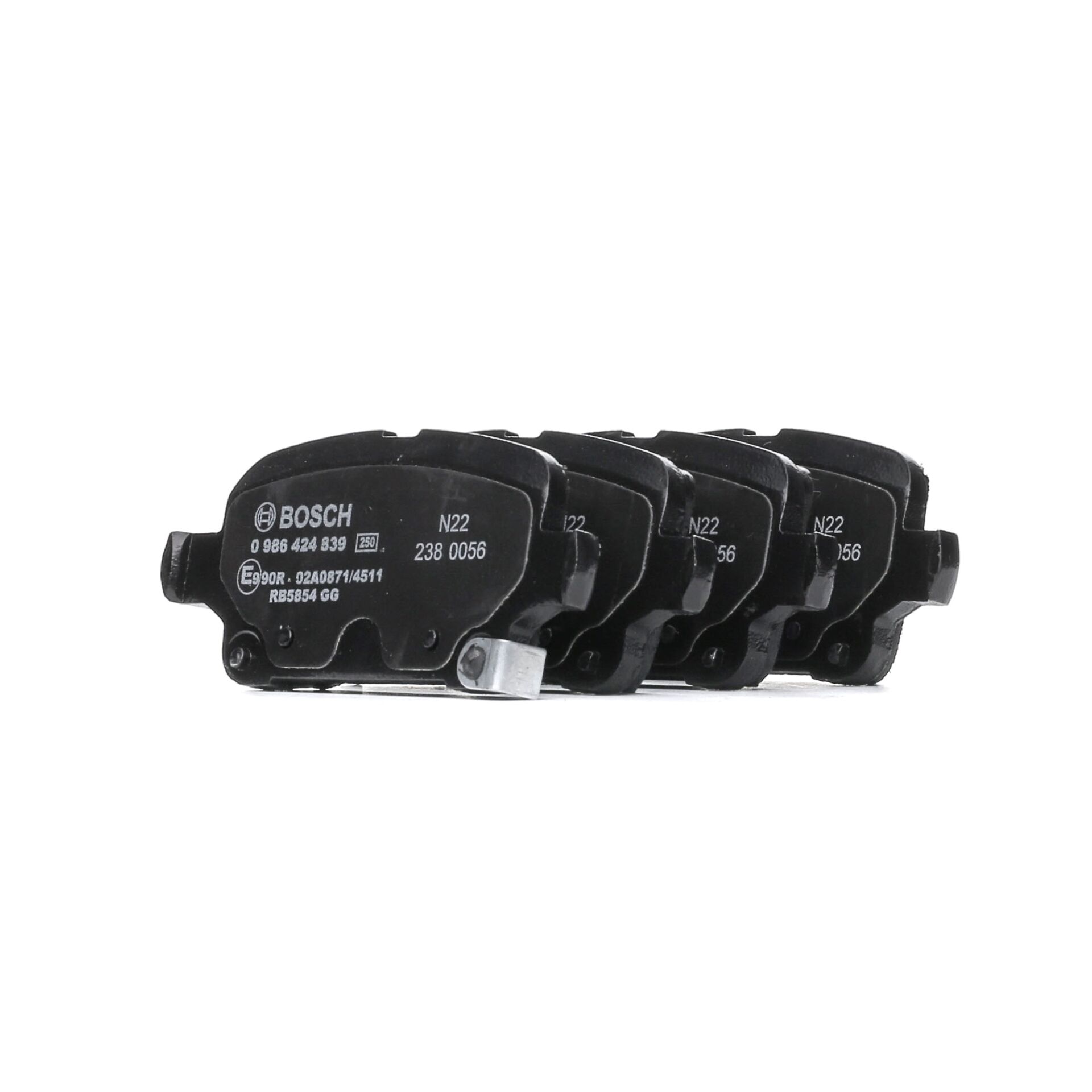 Opel Astra K Fren Balatası Arka Fişli 276MM 15> BOSCH 39037199