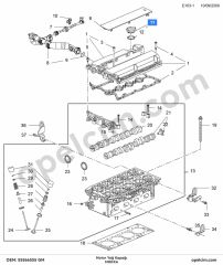 Opel Mokka Motor Yağ Kapağı AVEO GM 650129