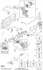 Opel Astra H Gaz Kelebek Hortumu (Z16XEP A16XER Z16XER) YILPAR 6336150