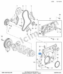 Opel Insignia B Yan Kapak Yuvarlak Contası GM 638207