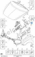 Opel Corsa D Ön Çamurluk Uç Çitasi Sağ GM 13232231 120218