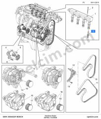 Opel Astra J Atesleme Bujisi FR9LCX 1.4 Ecotec (A14XER) BOSCH 1214016
