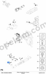 Opel Antara Oksijen Sensörü Kisa 1. Konum Bremi 4818482 4803538