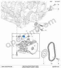 Opel Astra K Yağ Pompa Oringi Yükseltici 24MM GM 544216