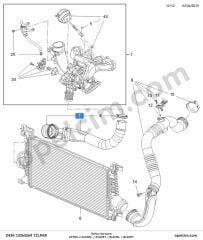 Opel Astra J Turbo Hortumu (A14NET A14NEL B14NEL) YILPAR 860165
