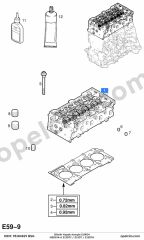 Opel Meriva A Silindir Kapak Komple EURO4 1.3 CDTI (Z13DT) BSG 5607173