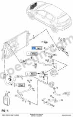 Opel Astra H Radyatör Alt Hortum 1337856 1.3 CDTI (Z13DTH)