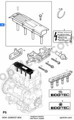 Opel Vectra C Ateşleme Bobini (Z22SE) BSG 1208026