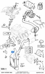 Opel Astra G Turbo Radyatörü Intercool 1.7 CDTI (Y17DT) BSG 1302413