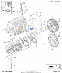 Opel Insignia A Blok Su Tapasi 25MM B 2.0 CDTI (B20DTH) GM 607767