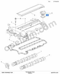 Opel Tigra A Yağ Kapağı Oringi GM 650463