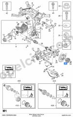 Opel Antara C100 Arka Teker Bilyası Porya CAPTIVA BSG 4814139 25903295