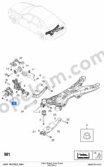 Opel Vectra C Arka Teker Bilyası Porya BSG 1604314