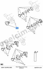 Opel Astra G Arka Teker Bilyası Porya BSG 1604002