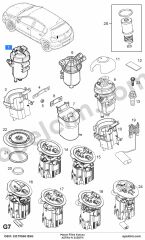 Opel Astra H Mazot Filtre Kutusu 1.3 CDTI (Z13DTH) BSG 813040