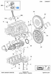 Opel Astra J Segman Std (B16DTH B16DTL) GOETZE 3646367