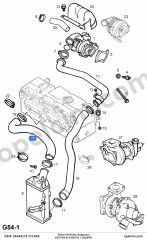 Opel Vectra B Turbo Hortumu Soğutucu 2.0 DTI (Y20DTH X20DTH) YILPAR 5860757