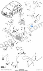 Opel Corsa C Turbo Hortumu (Z13DTJ Z13DT Y13DT) YILPAR 5835847