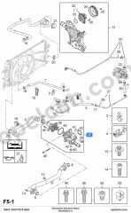 Opel Insignia A Termostat Gövdesi Metal 09>17 BSG 1338177