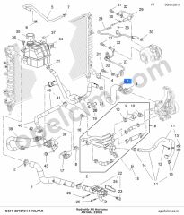 Opel Antara Radyatör Alt Hortumu (C140) 2.0 CDTI (Z20D1) YILPAR 25927044