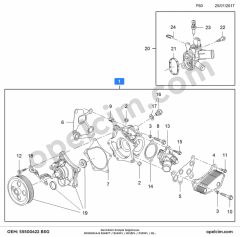 Opel Insignia B Devirdaim Komple Soğutuculu BSG 55499190
