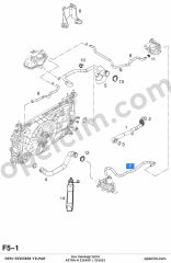 Opel Astra H Gaz Kelebeği Isıtıcı 1.6 Ecotec (Z16XEP Z16XE1) YILPAR 5825240